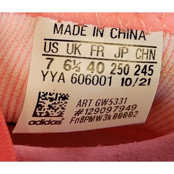 Adidas The Gravel Shoe GW5331 Men’s 7 Women’s 8 Salmon Pink Cycling Trail NWT - Picture 7 of 9